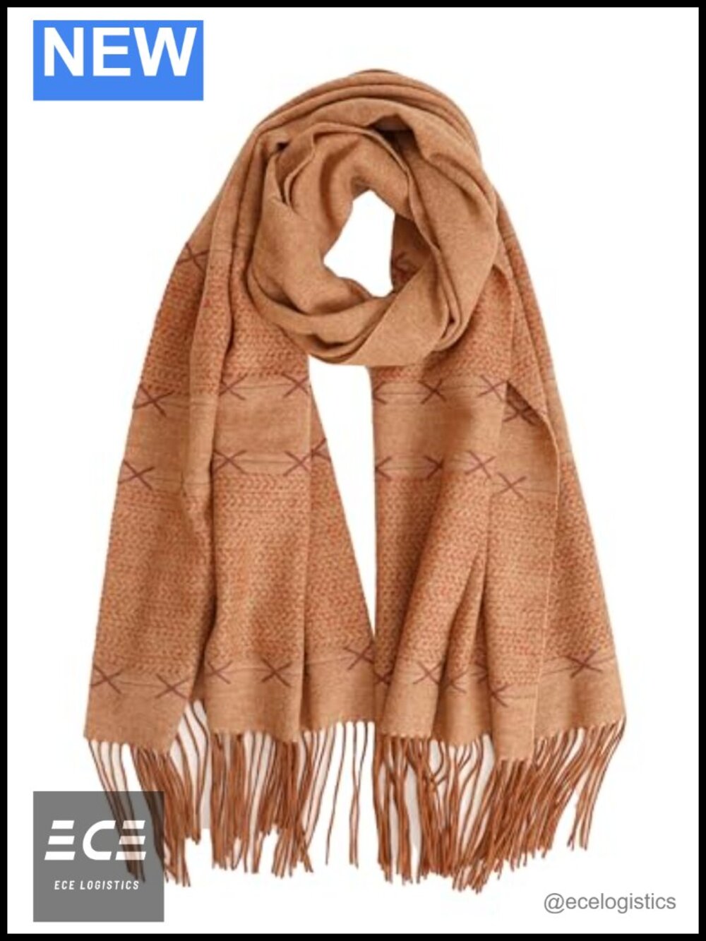 90% Lamb Wool Scarf Oversized Tassel Shawl Wrap Pashmina for Fall Winter Warmth